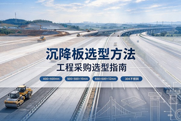 罗平沉降板选择方法