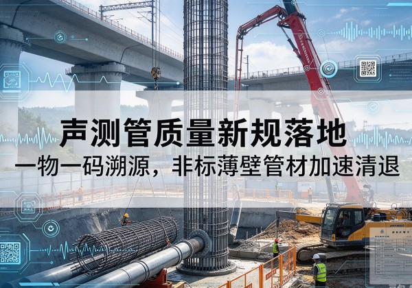 罗平声测管质量新规落地，一物一码溯源，非标薄壁管材加速清退