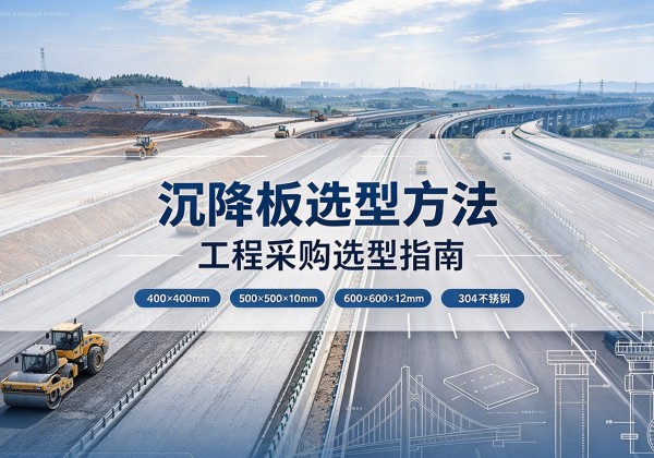 罗平沉降板选择方法